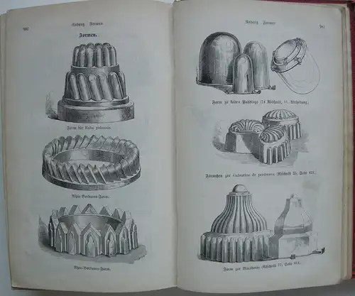 Rottenhöfer Anweisung der feinen Kochkunst München 1882 zahlr. Illustrationen