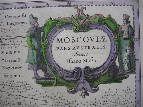 Südliches Russland Moscviae Australis Orig Kupferstichkarte Isaac Maß 1840 Bleau