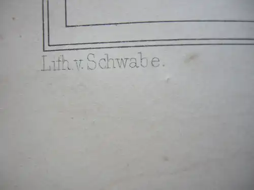 Schwur auf dem Rütli Schweiz Eidgenossenschaft Orig Mezzotinta 1850 Rahl