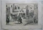 Algerien Algerie Alger Rue a Alger Lithografie Freeman Coppin 1840 Afrika