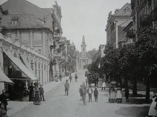 Františkovy Lázně Franzensbad Orig Fotografie Alumin Tschechien 1900 Böhmen