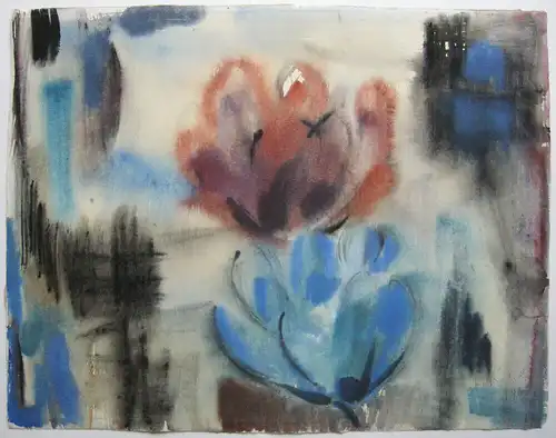 Alfrfed Kohler (1916-1984)  Blumen-Stilleben Orig Aquarell signiert 1960