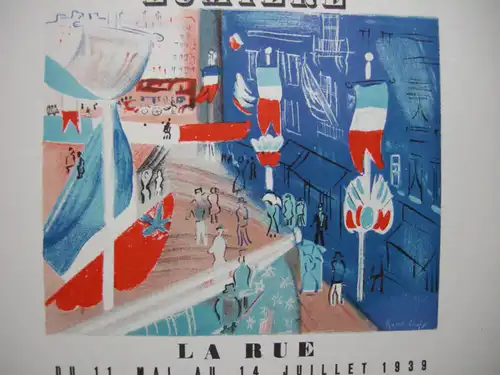 Raoul Dufy Plakat Artistes Decorateurs Orig Lithografie 1959 Maitres de l'Ecole