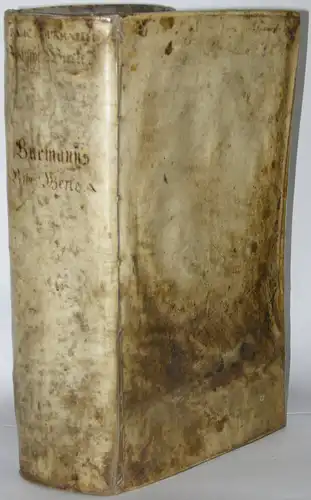 Franz Burmann Alle Biblische Wercke Pergament 1710 Bibelexegese Sabath