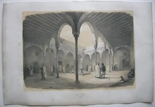 Algerien Algerie Alger Colysée a Oran Lithografie Bayot 1840 Afrika