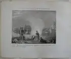 Napoleon Schlacht von Austerlitz Orig Lithographie 1832 Napoleonische Kriege