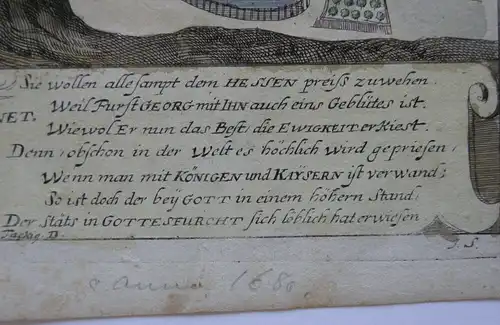 Augsburg Gesamtansicht Stammbaum Albrecht II Kupferstich Schweizer 1661 Schwaben