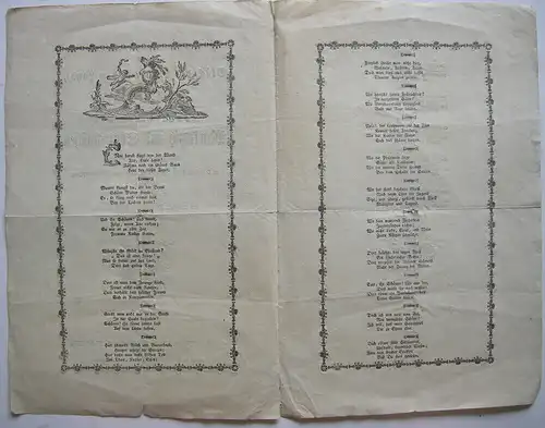 Hochzeits-Glückwünsche Festzeitung Preßburg 1778 Markowitz Söllöschy Sopron