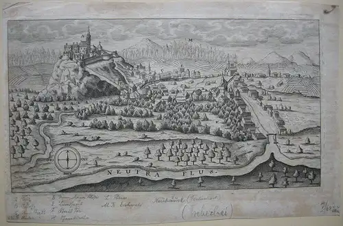 Neuhäusl Nove Domky Rozvador Tschechien Orig Kupferstich 1790 Böhmen