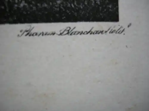 Ph. Blanchard (1805-1873) La Madrugada Morgendämmerung Ori. Lithografie 1850