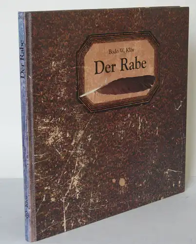 Bodo W. Klös Der Rabe Vorzugsausgabe signierte Orig. Radierung 1997