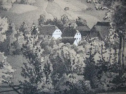 Dobrna Slowenien Bad Neuhaus bei Celja Cilli Lithografie Tonplatte 1840
