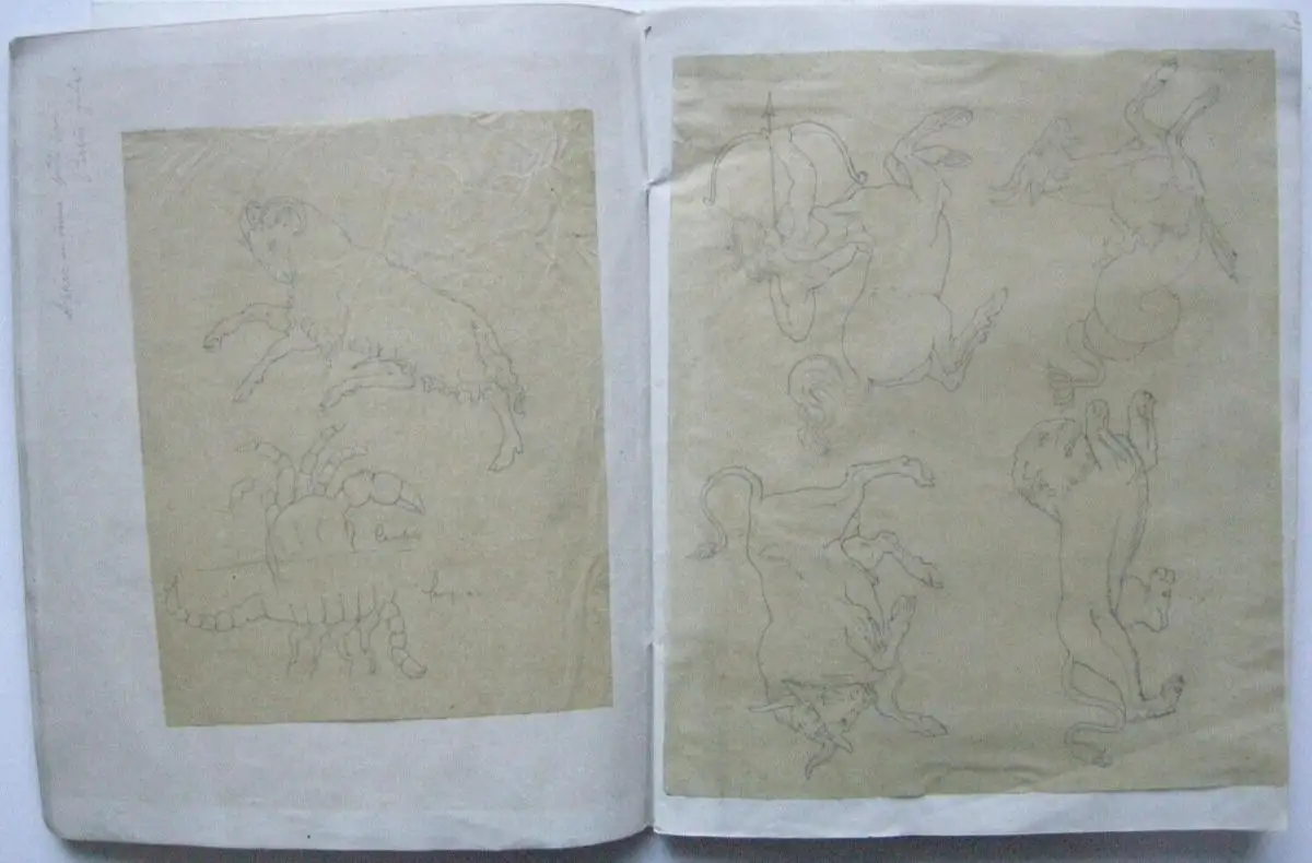 Emil von Lange (1841-1926) Skizzenbücher Architektur Bleistift Aquarell 1861 4