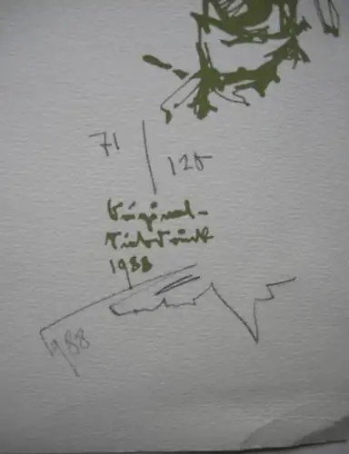 Hans Prähofer (1920-2005) Moriskentänzer  Orig Serigrafie 1988 signiert