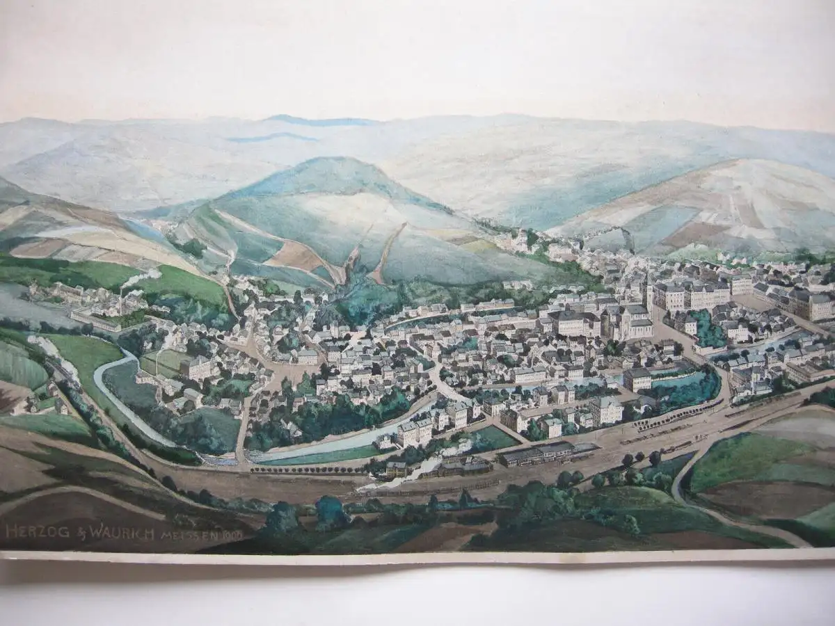 Kraslice Graslitz Cesky Tschechien Böhmen Lichtdruck 1906 Karlsbad 1