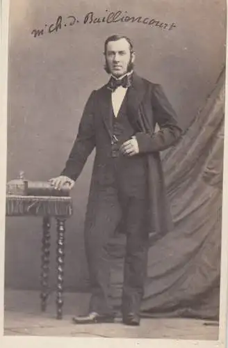 CDV Michel de Bailliencourt Noble francais Atelier-Fotogr