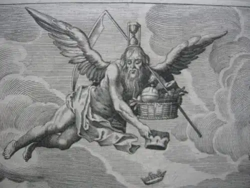 Wolf Kilian (1581-1662) Allegorie auf Einheit Bayern und Pfalz  Kupferstich 1651