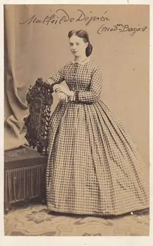 CDV Mathilde Depres Mdm Barjart Noble francais Atelier-Fotographie