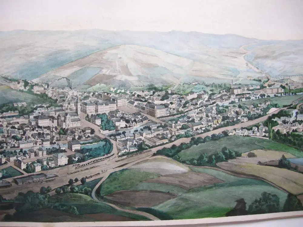 Kraslice Graslitz Cesky Tschechien Böhmen Lichtdruck 1906 Karlsbad 2