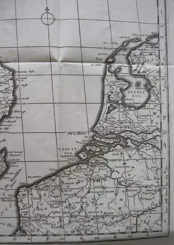 England Schottland Irland Orkneys Kupferstichkarte covens Mortier 1750