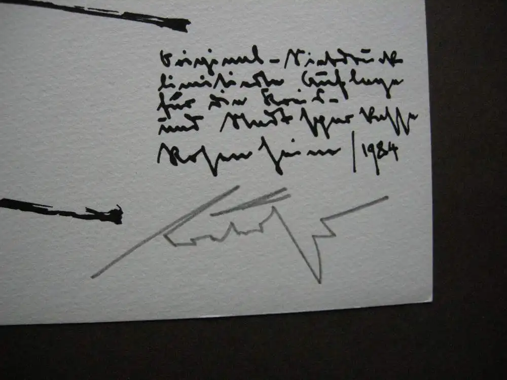 Hans Prähofer (1920-2005) Rosenheim altstadt Serigrafie 1984 signiert 4