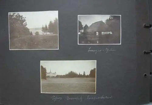 Fotoalbum Erinnerung Sächsisches Kinderkurheim Wieck Rügen 1927 Bodden
