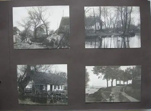 Fotoalbum Erinnerung Sächsisches Kinderkurheim Wieck Rügen 1927 Bodden