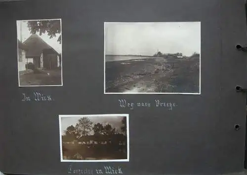 Fotoalbum Erinnerung Sächsisches Kinderkurheim Wieck Rügen 1927 Bodden