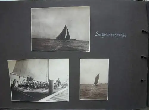 Fotoalbum Erinnerung Sächsisches Kinderkurheim Wieck Rügen 1927 Bodden