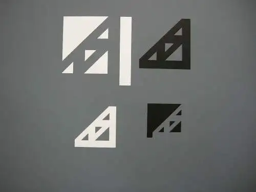 Günther Neusel (1930-2020) Geometr Kompos Serigrafie sign 1966 Informel