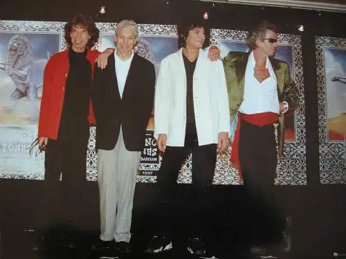 Rolling Stones im Hotel Vierjahreszeiten München 1997 Fotografie von Helmut Hien