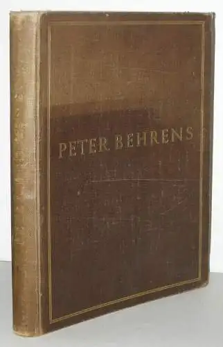 Peter Behrens Architektur Portrait Max Liebermann München Georg Müller 1913