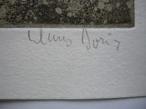Klaus Böttger (1942-1992) Mädchen VII Orig. Radierung 1970 signiert  