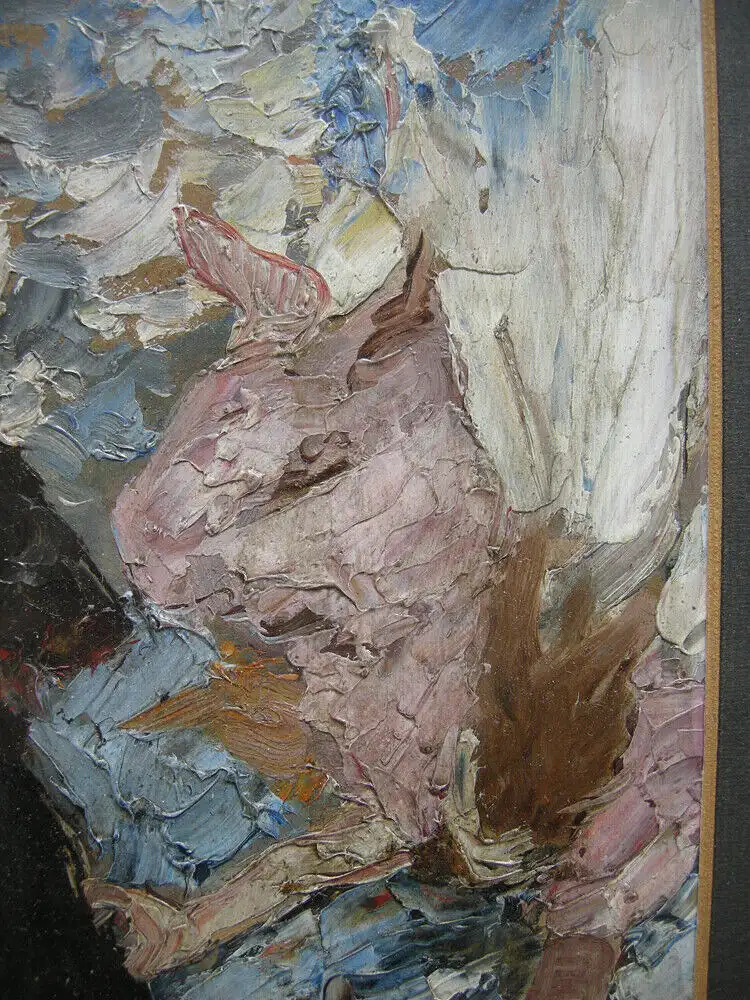 Otto von Faber du Faur (1828-1901) Schlachtengetümmel Öl auf Karton signiert   3