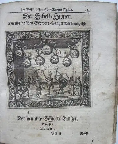 Andreas Strobl Geistliche Deutsche Karten-Spil Sulzbach 1693 Barock Kupferstiche