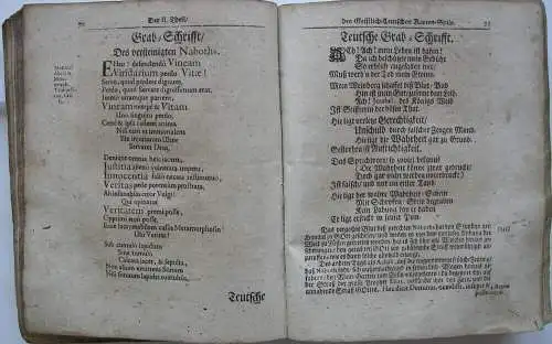 Andreas Strobl Geistliche Deutsche Karten-Spil Sulzbach 1693 Barock Kupferstiche