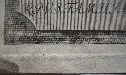 Gustav Georg Tezel (1640–1728)  Nürnberger Patrizier Orig Kupferstich Preisler 