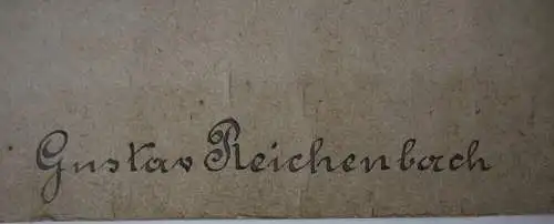 Grumbach Callenberg Entwurf Stallgebäude G. Reichenbach 1880 Aquarell Sachsen