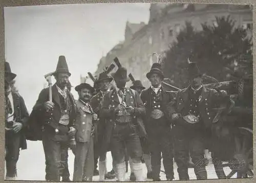 Oktoberfest München 1903 Luftaufnahme Getreideernte  4 Orig Fotografien 1903