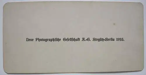 16 Stereofotos Neue Photographische Gesellschaft Berlin 1905 Paris Warschau