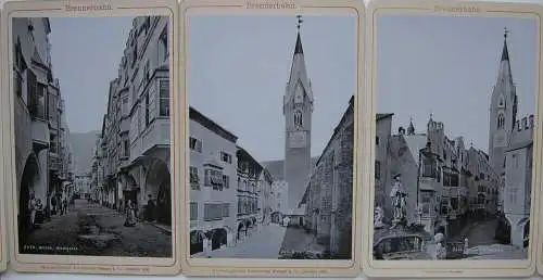 Brixen Südtirol Italien Leporello mit 12 Orig. Fotografien 1908 Alto Adige