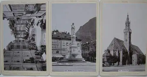 Bozen Südtirol Italien Leporello mit 12 Orig. Fotografien 1908 Alto Adige