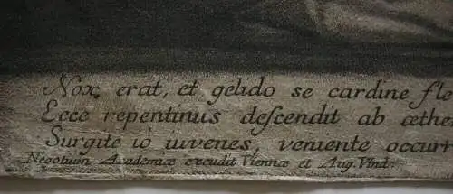 Joh Bapt Enzensberger (1732-1773) 5 törichte 5 kluge Jungfrauen Orig Mezzotinto