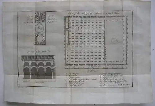 Córdoba Mezquita Moschee España 3 Orig Copperplates 1775 Giomignani