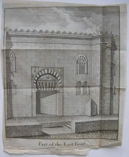 Córdoba Mezquita Moschee España 3 Orig Copperplates 1775 Giomignani