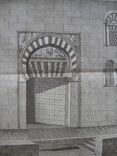 Córdoba Mezquita Moschee España 3 Orig Copperplates 1775 Giomignani