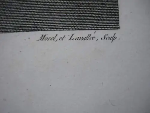 Lecon de Musique Musikstunde Sängerin Lautenspieler Orig Radierung 1880 