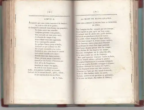 Petit Almanach des Dames Paris 1812 halbleder 6 Kupfertafeln