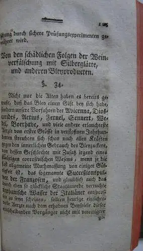 Leuthner Practische Pastoral-Arzneykunde für Seelsorger Nürnberg 1781 Leder