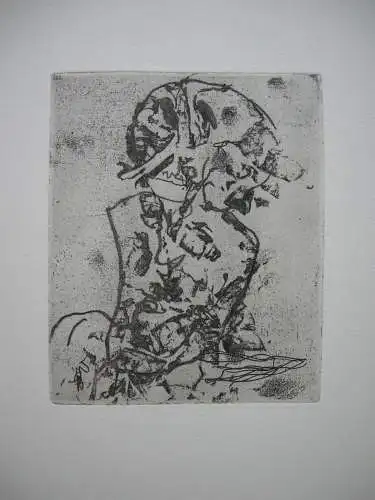 Asger Jorn COBRA 8 Orig. Radierungen Caspari Maulwürfe 1959 signiert